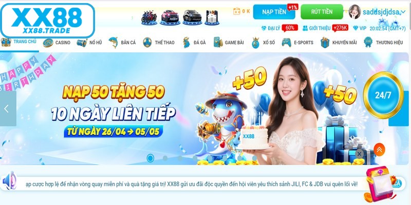 Khuyến mãi nạp thưởng lần đầu rinh quà khủng 