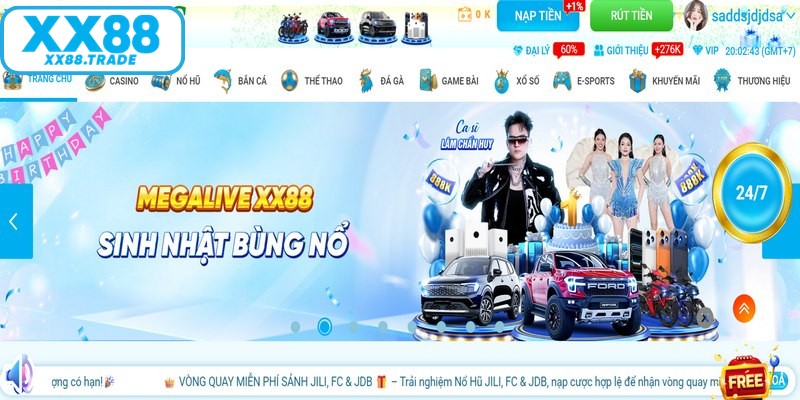 Tham gia ưu đãi XX88 giúp bạn gia tăng nguồn vốn 